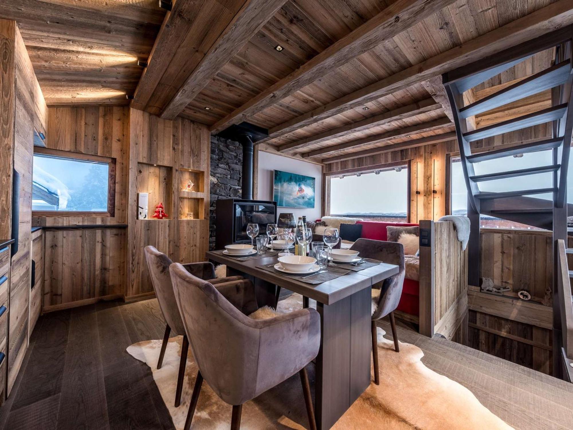 Chalé Cosy 5 Pers Pres Des Pistes Avec Sauna Et Terrasse - Fr-1-631-188