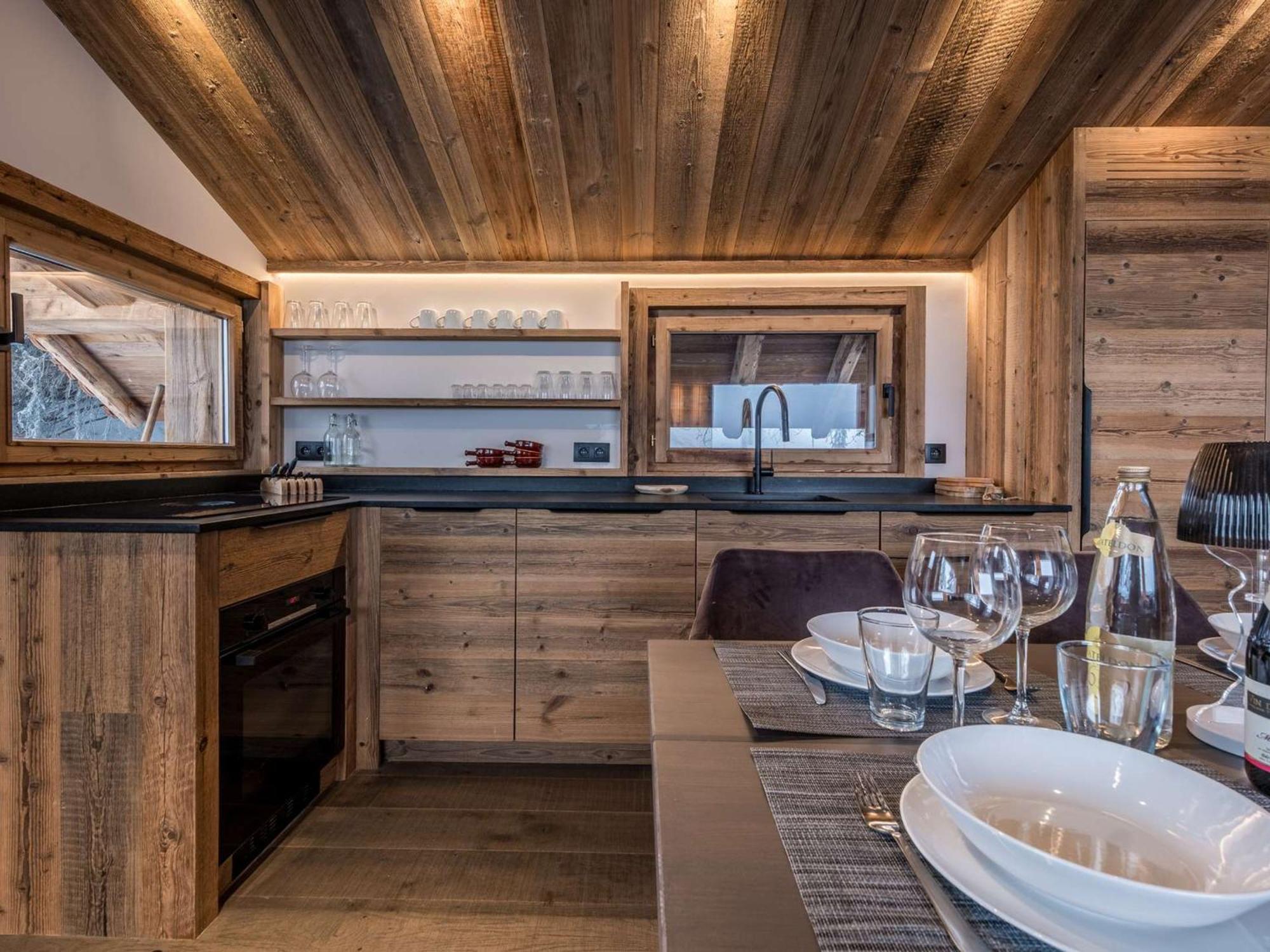 Chalé Cosy 5 Pers Pres Des Pistes Avec Sauna Et Terrasse - Fr-1-631-188 *