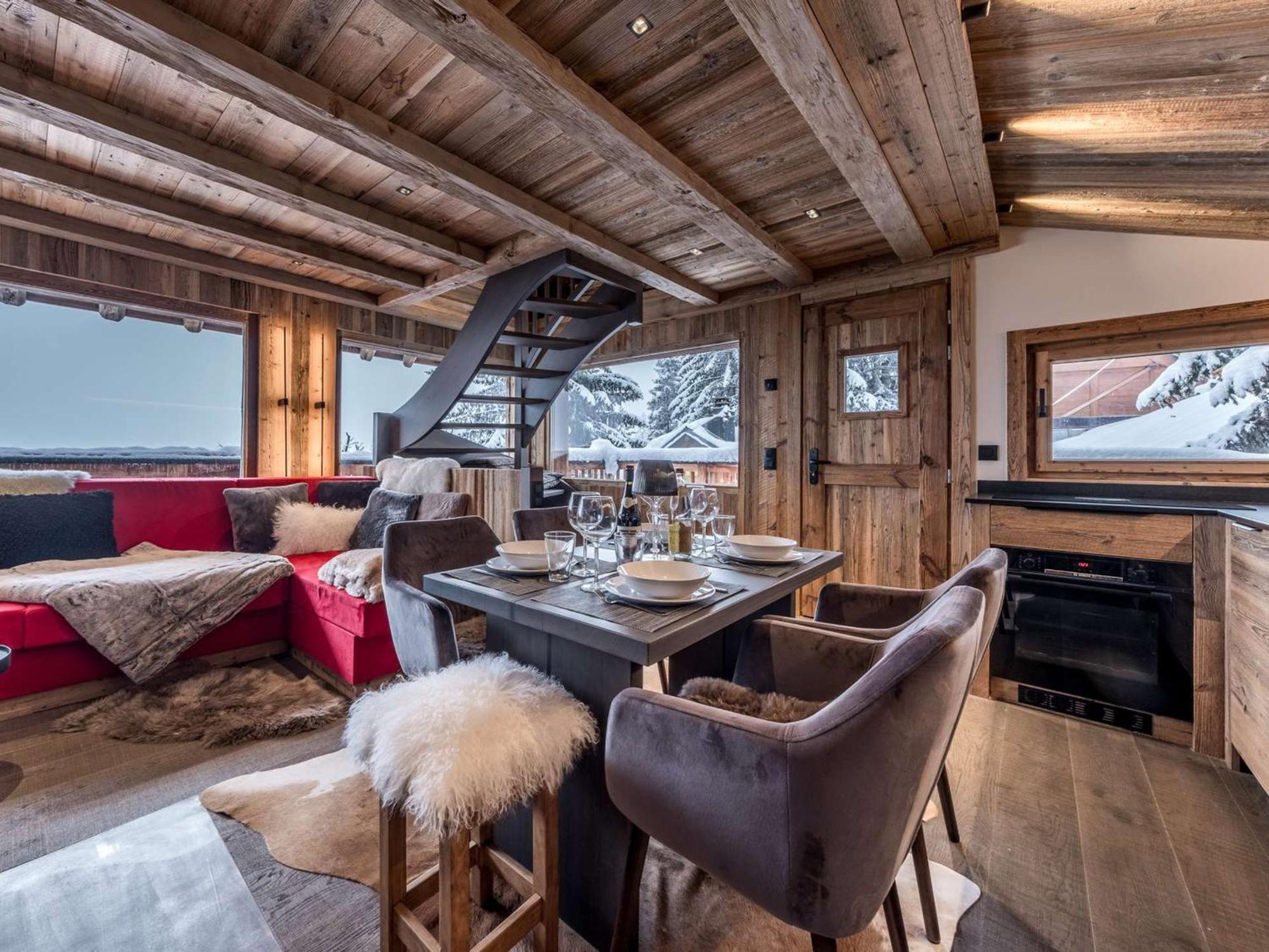 Chalé Cosy 5 Pers Pres Des Pistes Avec Sauna Et Terrasse - Fr-1-631-188 Courchevel